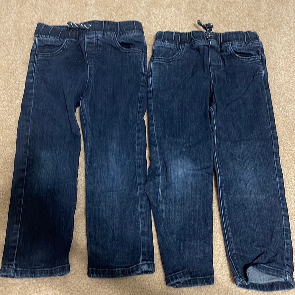 TODDLER BOY JEANS (2 PAIRS) - Size 4T